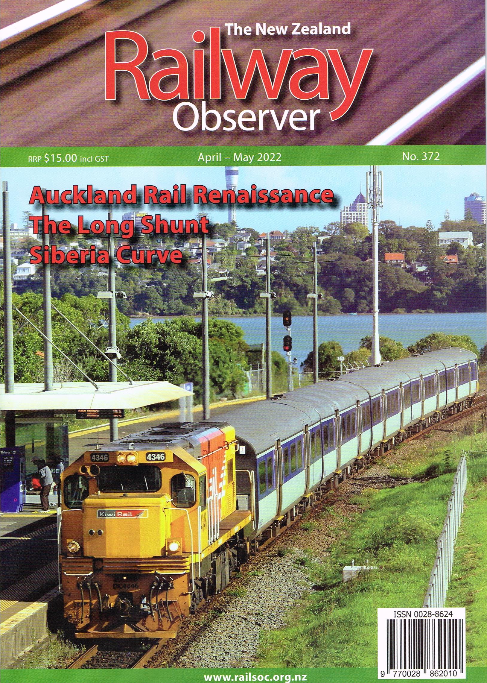 Railway Observer Magazine Cover