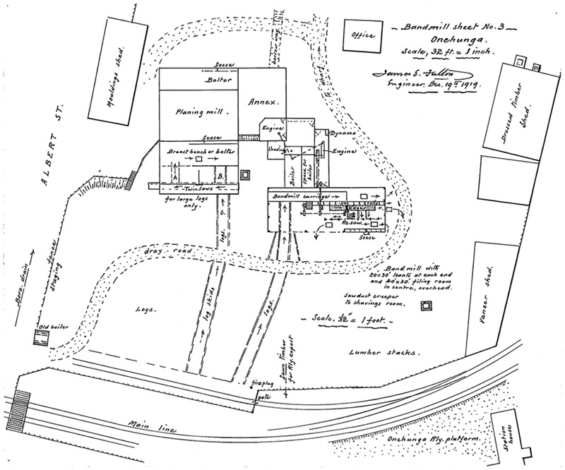 Bandmill Sheet No.3 Onehunga, James E Fulton 19-12-19