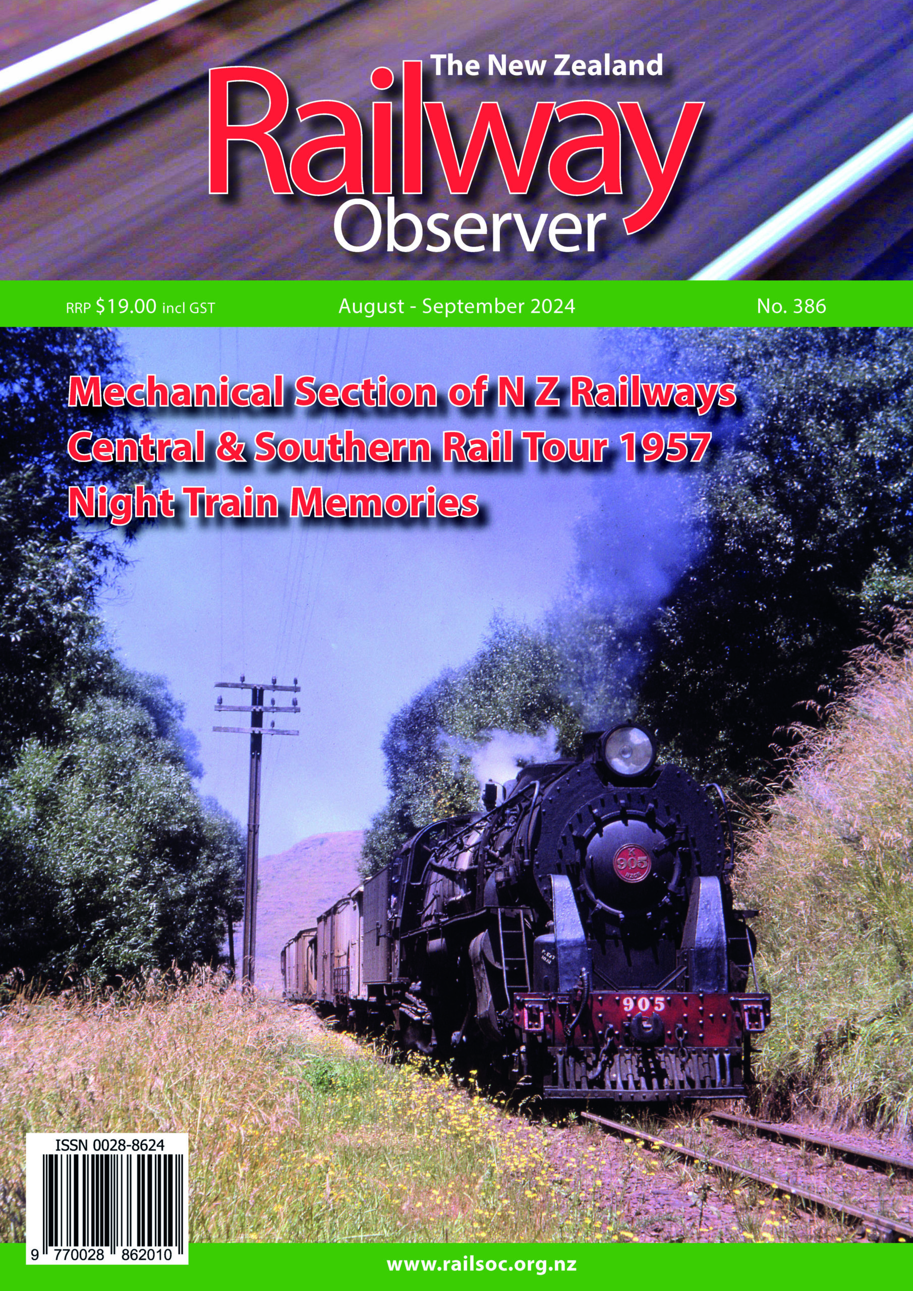 Railway Observer Magazine Cover