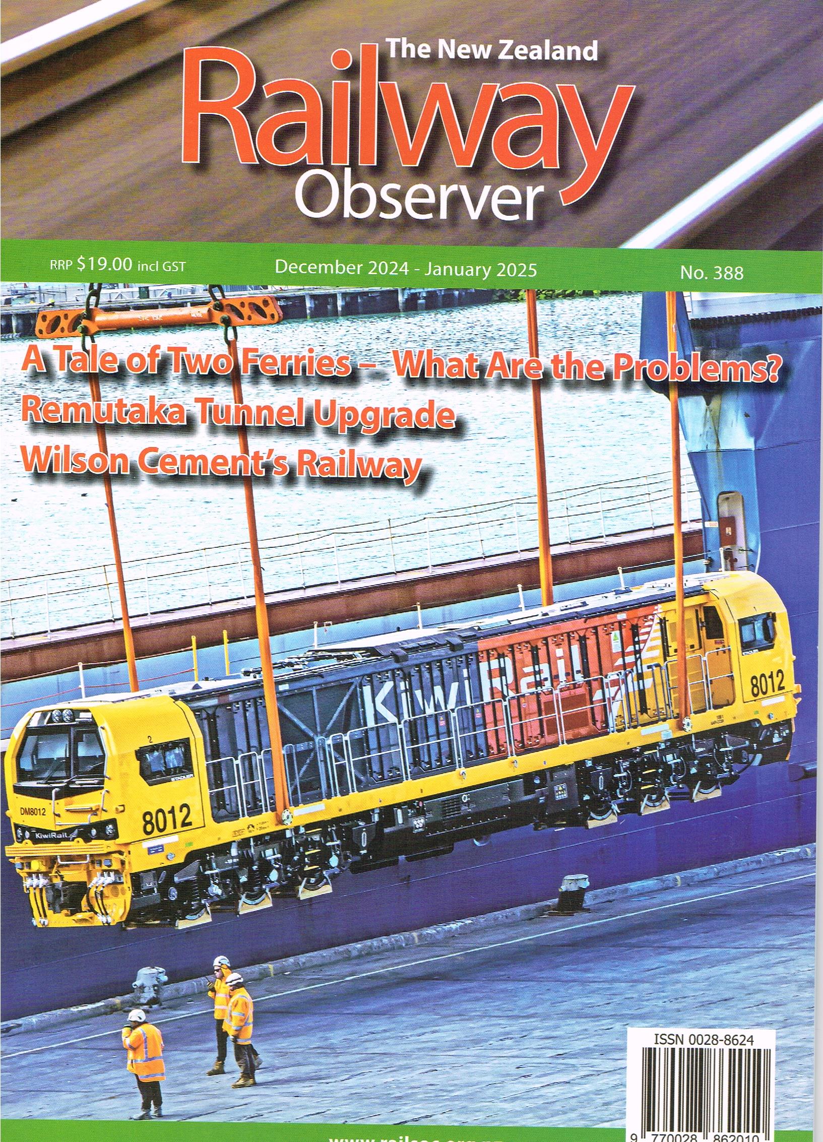 Railway Observer Magazine Cover