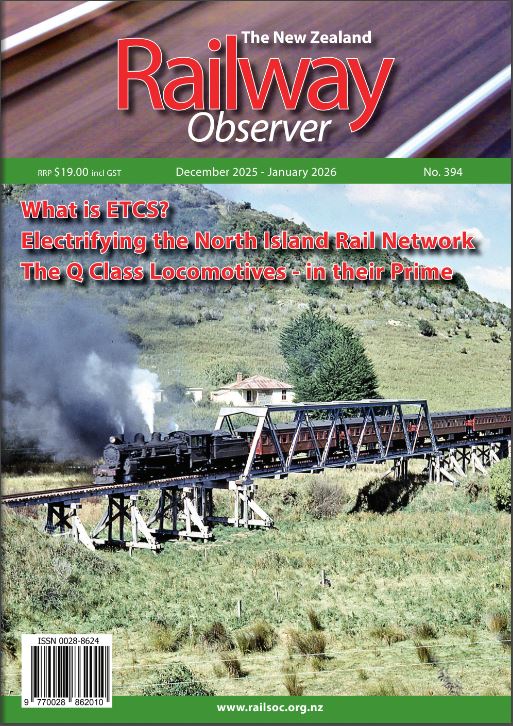 Railway Observer Magazine Cover