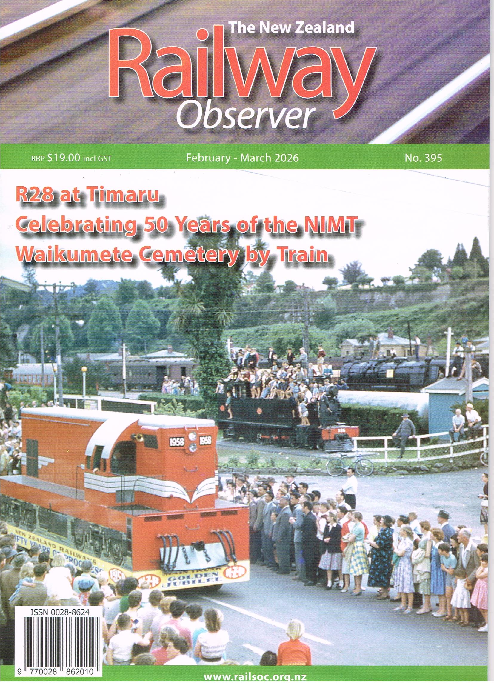 Railway Observer Magazine Cover