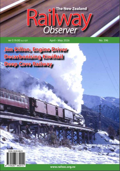 Railway Observer Magazine Cover