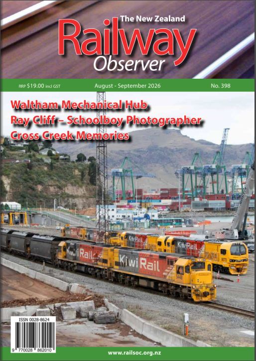 Railway Observer Magazine Cover