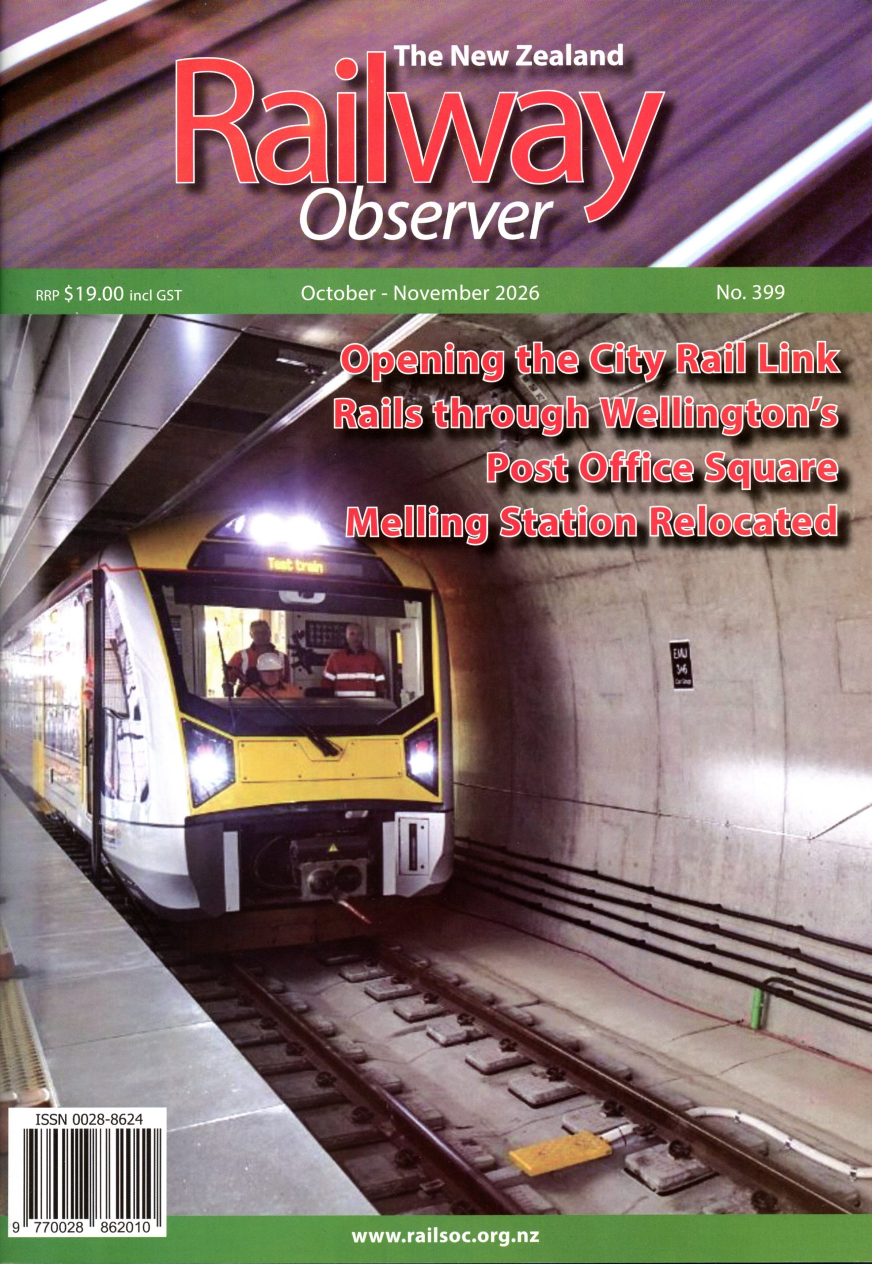 Railway Observer Magazine Cover